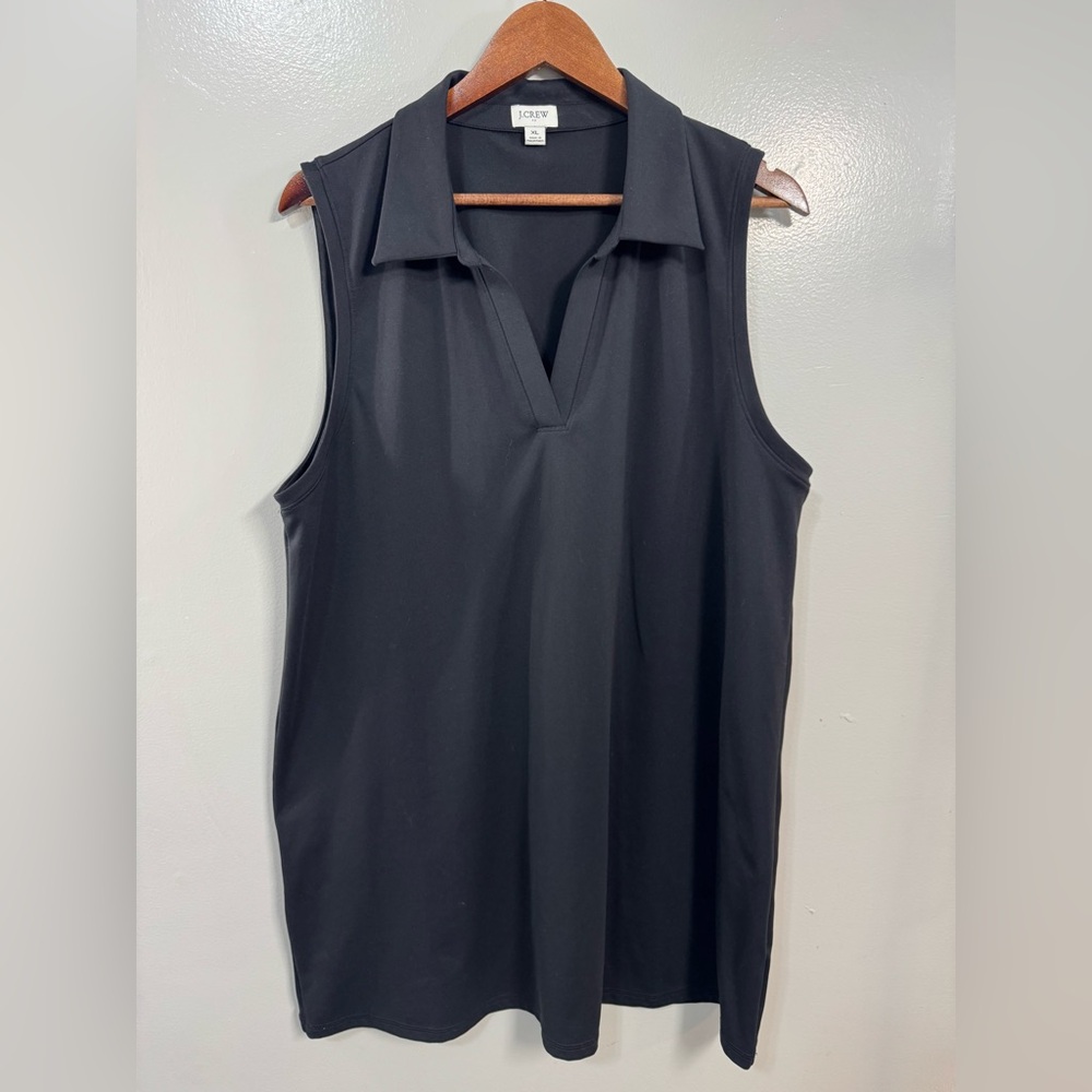J.Crew Black Sleeveless Women's Dress XL